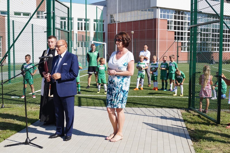 Prezydent Rzeszowa przemawia podczas uroczystości na Nowym Mieście